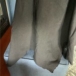 Black linen summer dress. Straps or strapless